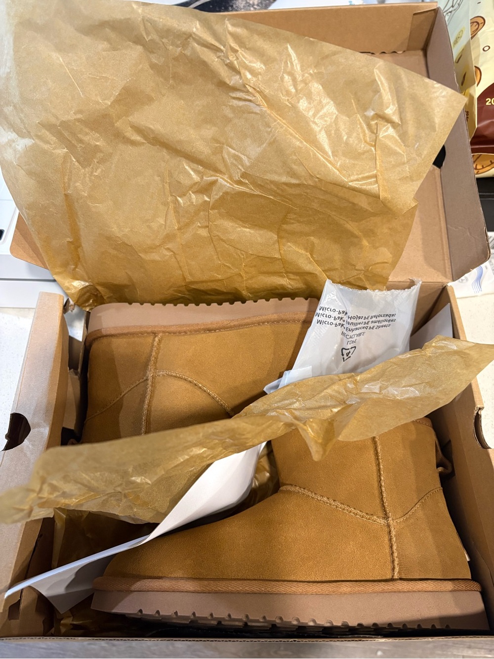 Koolaburra by UGG Classic Ultra Mini Il tan boots Size 6